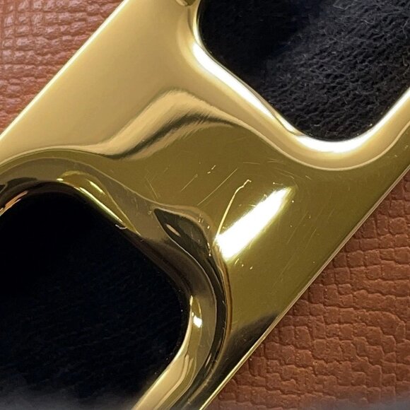 HERMES Olympus Bangle Epsom/Gold Plated Gold - Picture 4 of 9